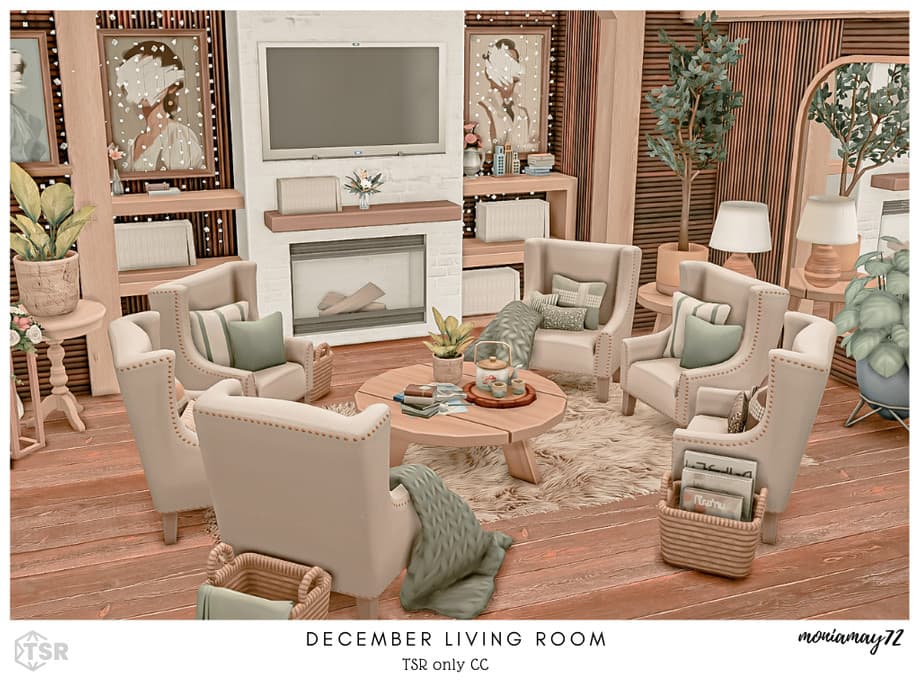 Гостиная December Living Room CC (лот)